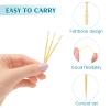 1000pcs Disposable Interdental Portable Plastic Toothpicks Oral Cleaner Stick Oral Gingival Dental Toothpicks Dental Flosser Pick (Random Color) view 4