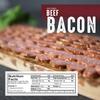 Pedersons Farms, Uncured Hickory Smoked Beef Bacon (4 Pack, Use/Freeze) 10oz ea  (Chopped & Formed), Gluten Free, No Nitrates or Nitrites, Made in the US. Cooking Instructions Provided view 2
