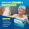 DenSureFit Denture Cleaner Powder, 24 Flavored Stain Removal Denture Cleanser Crystals, Retainer Cleaner for Nightguards, Sports Appliances and More view 2