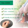 Gel Finger Protectors Finger Caps Silicone Fingertips Protection - Finger Cots Great for Trigger Finger, Finger Arthritis, Finger Cracking and Other Finger Pain Relief(Nude, Medium) view 3