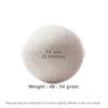 EcoJeannie Wooland Wholesale Bulk Laundry XL Premium Wool Dryer Balls - 100% New Zealand Organic Wool Natural Fabric Softener for Sensitive Skin, Babies (25 Count) view 4