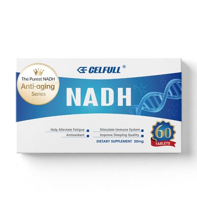 CELFULL NADH Supplement 40mg Enchance NMN Alternative NAD+ Supplement for Immune Support Anti-Aging Boost Brain Cognition & Chronic Fatigue Supplements