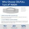 CELFULL NADH Supplement 40mg Enchance NMN Alternative NAD+ Supplement for Immune Support Anti-Aging Boost Brain Cognition & Chronic Fatigue Supplements view 3