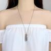 2PCS Essential Oil Diffuser Aromatherapy Rose & Leaf Pendant Necklace with 24 Inch Chain and 20 Felt Pads, Portable Perfume Locket Aromatherapy Jewelry Gift Set view 3