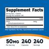 Nutricost DHEA 50mg, 240 Capsules - Gluten Free, Soy Free, Non-GMO, Supplement view 2