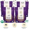 1000 Springs Mill - Organic Purple Barley | Used for Cereals, Salads, Whole Wheat Bread, Fresh Barley Flour, Sprouting Seeds, and more | Bulk Dried Grain | Resealable Bag | 16oz (Pack of 4) view 3
