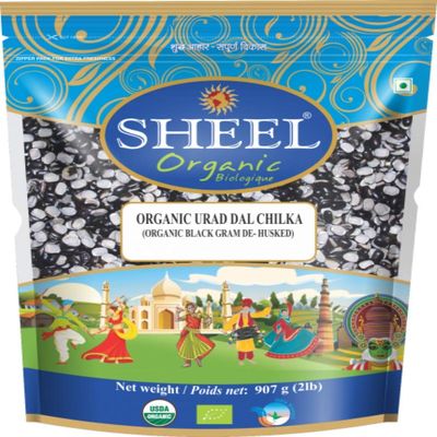Sheel Organic Urad Dal Chilka - 2 lbs