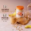 PBfit 24 Ounce Simply Peanut Powdered Peanut Powder, No Added Sugar or Salt, Non-GMO, Plant-Based, Gluten-Free Protein Powder, 9g of Protein 9% DV view 2