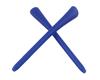 1 Pair Blue Silicone Eyeglasses Ear Pad Glasses Temple End Tip Ear Sock Sunglasses End Tips Replacement view 1