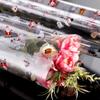 NUOBESTY Christmas Cellophane Wrap Roll | 3 Mil Thickness Santa Claus Pattern Design Wrap Cellophane Cello Rolls for Christmas Baskets Arts Crafts (Christmas theme pattern) view 3