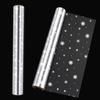 Cellophane Wrap Roll | 3 Mil Thickness Snowflake Wrap Cellophane Cello Rolls for Christmas Baskets Flowers Wrapping view 1