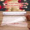 Cellophane Wrap Roll | 3 Mil Thickness Snowflake Wrap Cellophane Cello Rolls for Christmas Baskets Flowers Wrapping view 2