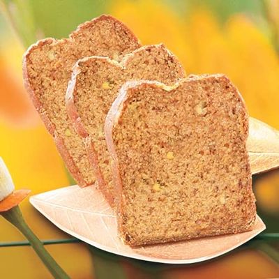 Sweet Street Pullman Banana Coffee Cake Loaf, 18 Slice - 2 per case.