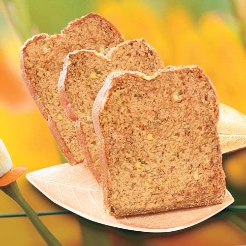 Sweet Street Pullman Banana Coffee Cake Loaf, 18 Slice - 2 per case.