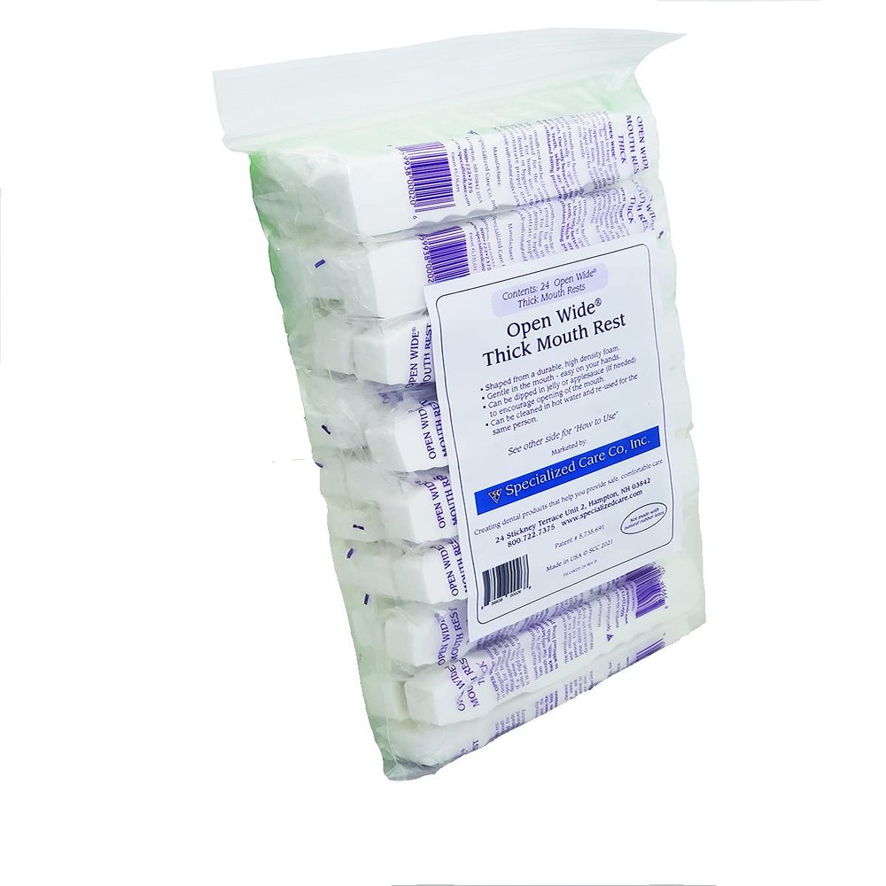 Open Wide Mouth Rest - Thick (24 Pack)