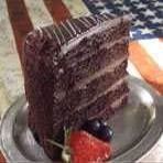 Sweet Street The Big Line 5 Layer High Big Chocolate Cake, 14 Slice -- 2 per case.