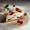 Sweet Street Raspberry White Chocolate Hand Fired Brulee Cheesecake, 14 Slice - 2 per case. view 1