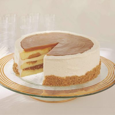 Sweet Street Salted Caramel Vanilla Crunch Cake, 4.87 Pound - 2 per case.