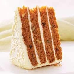 Sweet Street The Big Line Four Layer High Carrot Cake, 14 Slice - 2 per case.
