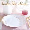 [10'' Plates 10 Count] White Plastic Floral Design Party Dinner Plates With Gold Rim Premium heavyweight Elegant Disposable Tableware Dishes view 4