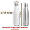 Funny Orthodontic Assistant Gifts - Water Bottle For Men Women New Job Appreciation 17 fl oz Double Wall Vacuum Insulated Bottle Silver view 2