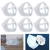 10 Pcs 3D Mask Bracket, Reusable Mask Internal Support Holder Breathable Nasal Mask Pad for Mouth Nose Protection Lipstick (A) view 2