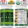 SOLO Organic Pea Protein Isolate, Low in Sodium, Canada Grown Peas, 100% Vegan, Non-GMO, Unflavored Plant Based Protein Powder with BCAA, Keto & Paleo Friendly, Easy to Digest, No Additives (2.7 lbs) view 2