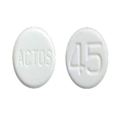 Takeda Pharma ACTOS 45 MG TABLET (1 Tablet)