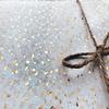 InsideMyNest Antique Copper Gold Two-Toned Foil Specks on White Tissue Paper 30x20 inches (20) view 1