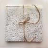 InsideMyNest Antique Copper Gold Two-Toned Foil Specks on White Tissue Paper 30x20 inches (20) view 3
