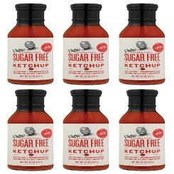 G Hughes Ketchup, Sugar Free, Gluten Free, 13 Ounce (Pack of 6)