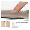 1pair Foot Support Pad Comfortable Elastic Massage Insoles for Relief Durable Arch Support for Prolonged Standing Walking Breathable Design view 3