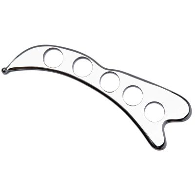 FeelFree Sport Stainless Steel Guasha Scraping Massage Tool for Soft Tissue, Physical Therapy Stuff Used for Back, Legs, Arms, Neck, Shoulder