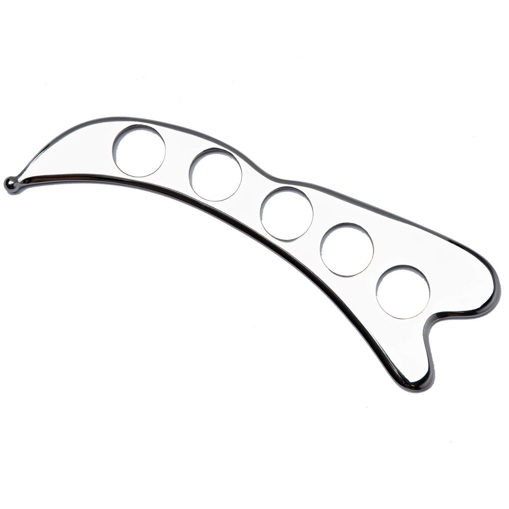 FeelFree Sport Stainless Steel Guasha Scraping Massage Tool for Soft Tissue, Physical Therapy Stuff Used for Back, Legs, Arms, Neck, Shoulder