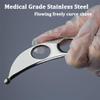 FeelFree Sport Stainless Steel Guasha Scraping Massage Tool for Soft Tissue, Physical Therapy Stuff Used for Back, Legs, Arms, Neck, Shoulder view 3