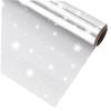 TOYANDONA 1 Roll 3m80cm White Cellophane Wrap Roll for Christmas Flowers Bouquet Craft Basket Packing Paper view 3