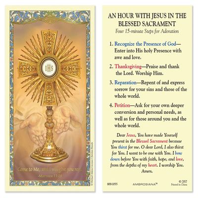 Autom HCL 25P Adoration Blessed Sac
