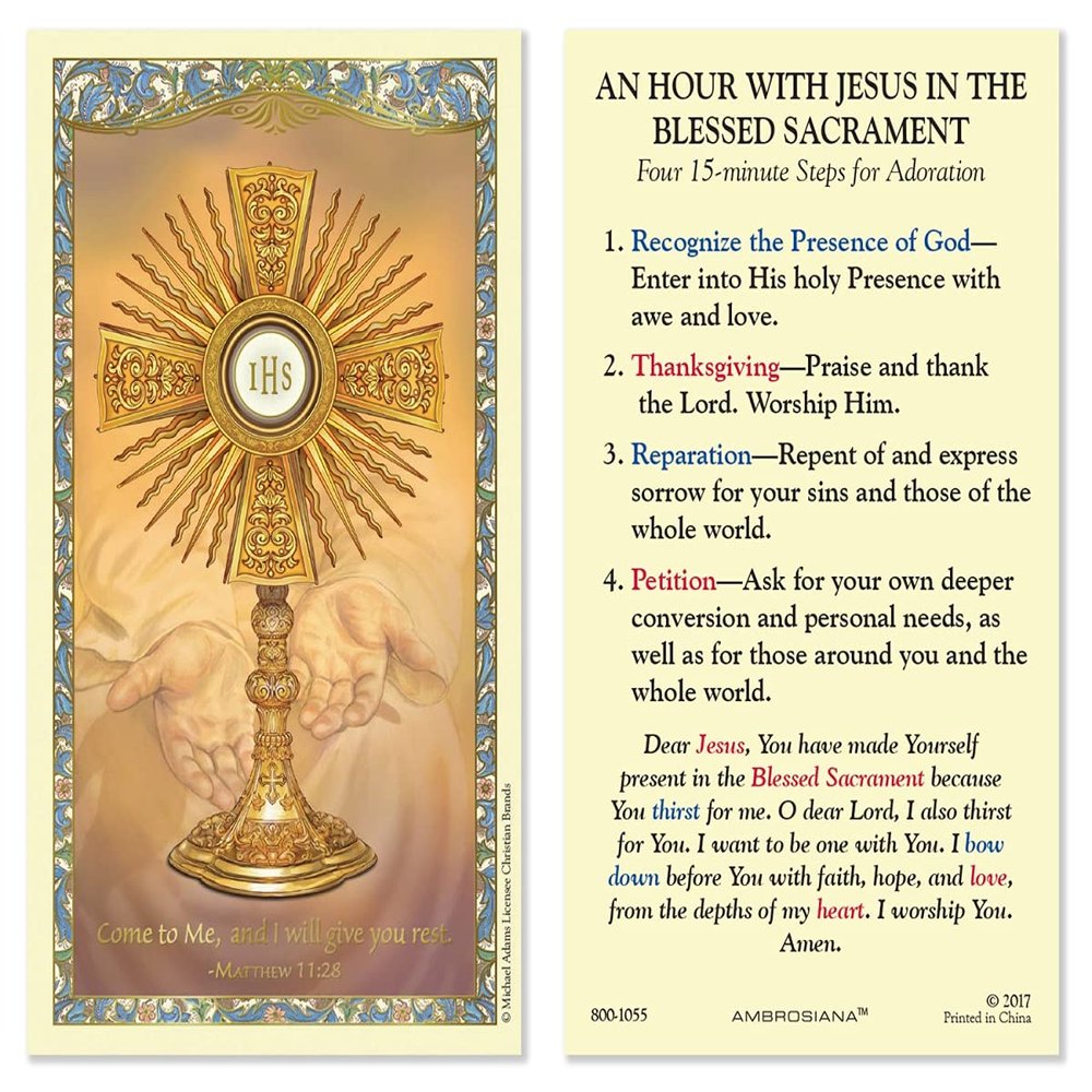 Autom HCL 25P Adoration Blessed Sac