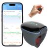 Wellue O2Ring Pulse Oximter, Bluetooth SPO2 Blood Oxygen Saturation Monitor - Wearable O2 Ring Sensor with Vibration Reminder, Free APP & PC Report, Rechargeable view 1