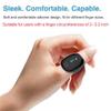 Wellue O2Ring Pulse Oximter, Bluetooth SPO2 Blood Oxygen Saturation Monitor - Wearable O2 Ring Sensor with Vibration Reminder, Free APP & PC Report, Rechargeable view 2