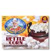 Cousin Willie's Microwave Popcorn Bags, Kettle Corn (6 Bags), Gourmet Popcorn Boxes for Party, Whole Grain Popcorn, Gluten Free, Low Calorie Healthy Snack, Made in USA, non-GMO view 1