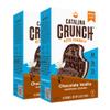 Catalina Crunch Chocolate Vanilla Sandwich Cookies, Healthy Snacks for Kids & Adults, Vegan, Low Sugar 2g, Low Carb, High Protein 4g & Fiber 3g, Keto Friendly, Plant Based, 6.8 oz (Pack of 2) view 1