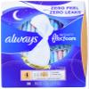 Always Infinity Size 4 Overnight Sanitary Pads with Flexi-Wings Wings, Unscented - 38 Count view 1