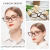 MARE AZZURO Cat Eye Reading Glasses Women Cute Readers 0 1.00 1.25 1.50 1.75 2.00 2.25 2.50 2.75 3.00 3.50 4.00 5.00 6.00 (Brown, 1.0) view 2