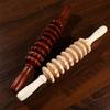 2Pcs Wood Massager Roller Handheld Massage Trigger Point Manual Muscle Stick Massager view 4