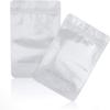 5" x 8" Stand Up Pouch Bags, 100 Pack  Clear Front & Aluminum Foil Back, Resealable and Heat Sealable Storage Bags for Food, Snacks, Coffee, Candy, and More view 3