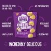 Brazi Bites Gluten-Free Brazilian Cheese Bread: Garlic Asiago | Vegetarian Frozen Bread Snacks | Soy-Free | No Artificial Ingredients | No Preservatives | 11.5 oz. pouches (4-pack) view 3
