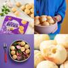 Brazi Bites Gluten-Free Brazilian Cheese Bread: Garlic Asiago | Vegetarian Frozen Bread Snacks | Soy-Free | No Artificial Ingredients | No Preservatives | 11.5 oz. pouches (4-pack) view 4