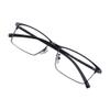 VisionGlobal Blue Light Blocking Glasses for Women/Men, Computer Reading, TV Glasses, Stylish Square Frame, Anti Glare (Black, +2.25 Magnification) view 1