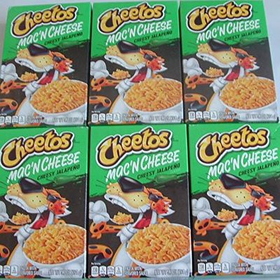 Cheetos Mac'n Cheese - Cheesy Jalapeno Flavor (5.7 oz Box, 6 pack)_AB